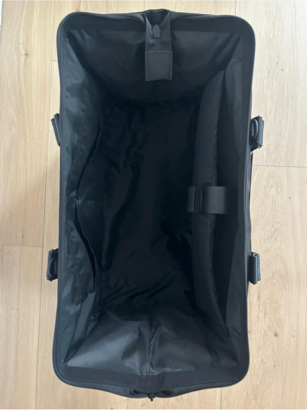 BEIS Black Travel Weekender Bag